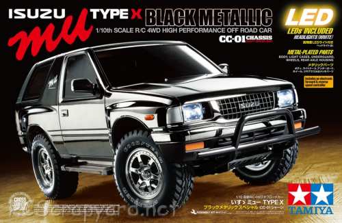 Tamiya Isuzu Mu TYPE X Black Metallic Special