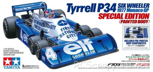 Tamiya Tyrrell P34 Six Wheeler 1977 Monaco GP