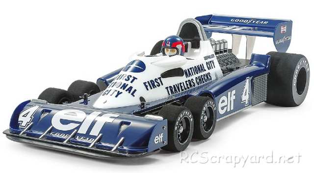 Tamiya Tyrrell P34 Six Wheeler 1977 Monaco GP - F103-6W #47392