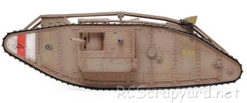 Tamiya WWI British Tank Mark IV Male 
