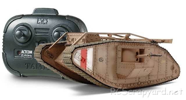 Tamiya WWI British Tanque Mark IV Male - # 48214