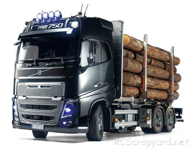 Tamiya Tamiya Volvo FH16 Globetrotter 750 6x4 Timber Truck