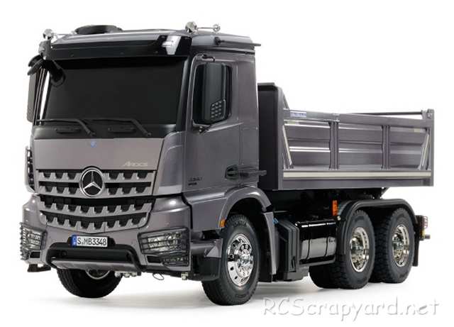 Tamiya Mercedes-Benz Arocs 3348 6x4 Tipper Truck - 57072