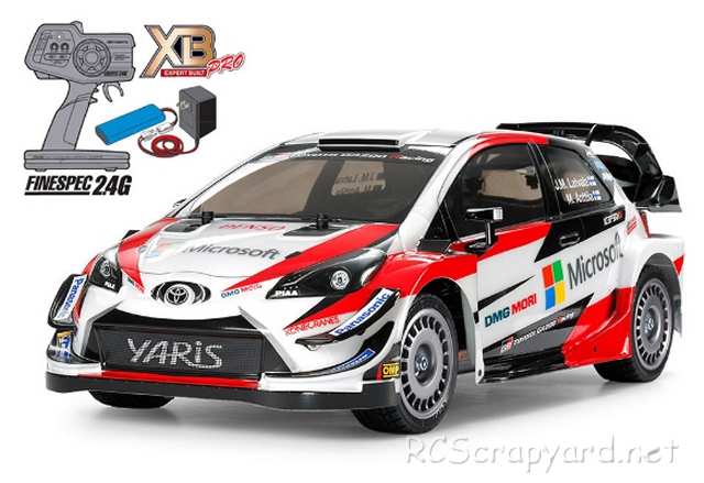 Tamiya XB Toyota Gazoo Racing WRT / Yaris WRC - TT-02 # 57903