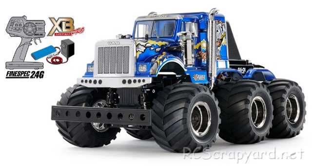 Tamiya XB Konghead 6x6 #57905