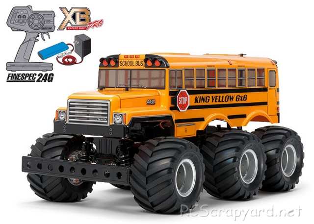 Tamiya XB King Yellow 6x6 #57906