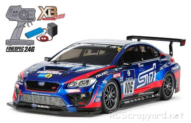 Tamiya XB Subaru WRX STI NBR Challenge - #57907 - TT-02 1:10 Electric Model WRC Car