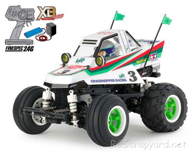 Tamiya XB Comical Grasshopper - WR-02CB # 57908