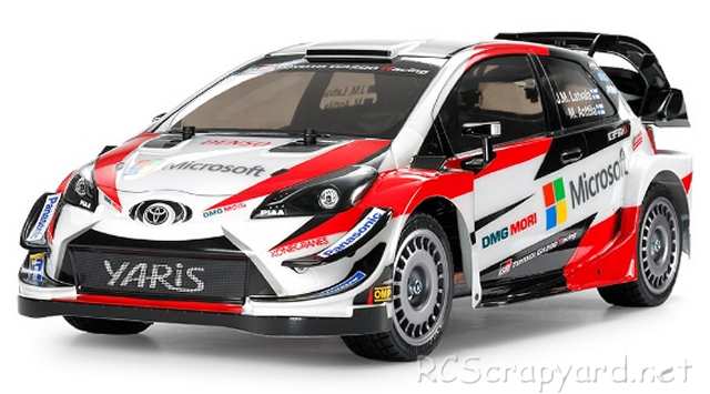 Tamiya Toyota Gazoo Racing WRT / Yaris WRC - TT-02 # 58659