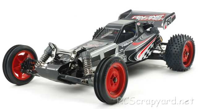 Tamiya DT-03 Black Edition Chassis w/Racing Fighter Body