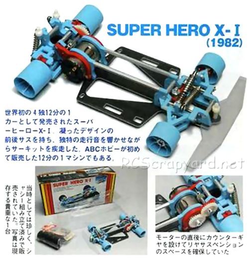 ABC Hobby Super Hero X-1 Telaio