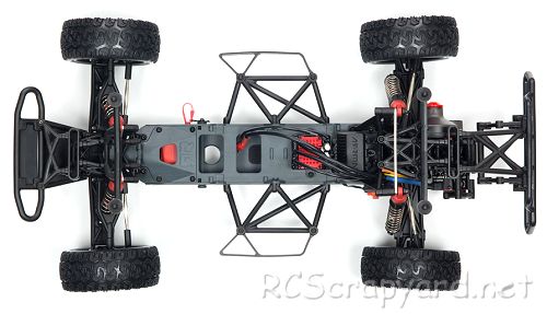 Arrma Fury BLX Chasis