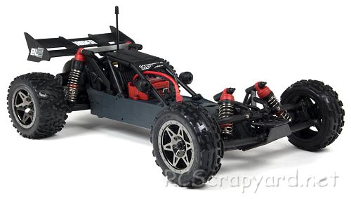 Arrma Raider BLS Chasis