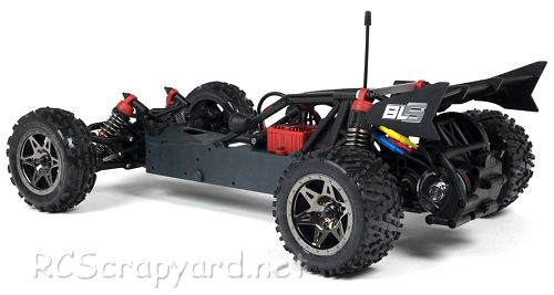 Arrma Raider BLS Chassis