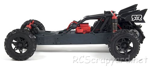 Arrma Raider Mega Chassis