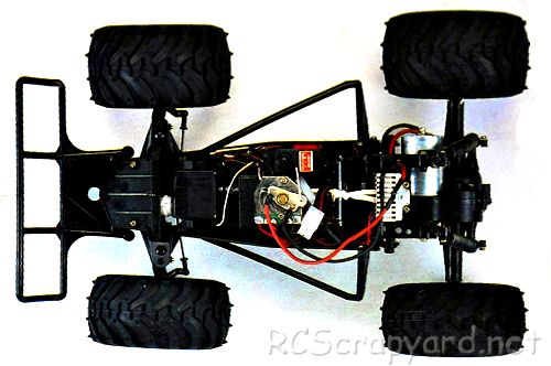 Academy Monster Hummer Chassis