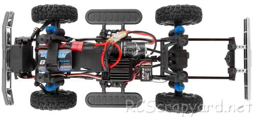 Team Associated CR12 Ford F-150 RTR Chassis