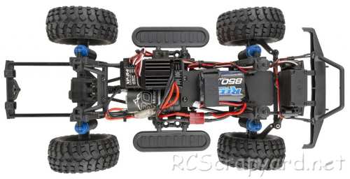 Team Associated CR12 Tioga Trail Truck RTR Chassis