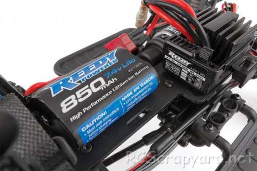 Team Associated CR12 Tioga Trail Truck RTR Chassis