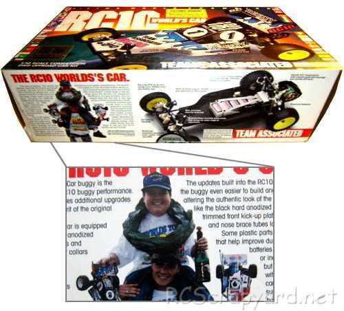 Associated RC10 Worlds Car 6037 - Kinwald Box