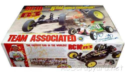 Team Associated RC10 B3 Masami Hirosaka Box