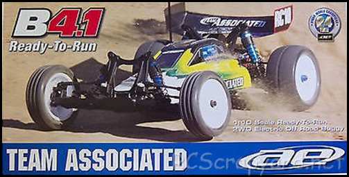 Associated RC10 B4.1 RTR Brushed Motor Box