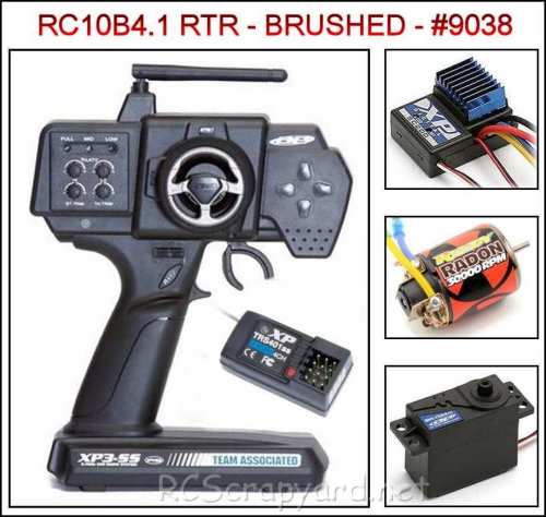 Associated RC10 B4.1 RTR 9038 Apparatuur