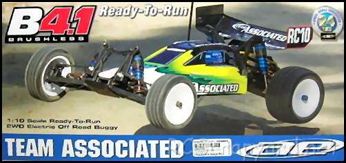 RC10 B4.1 RTR Motor sin escobillas Box