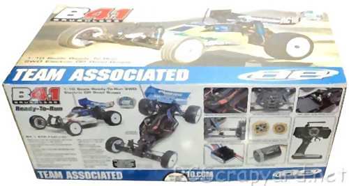 RC10 B4.1 RTR Box Seiten