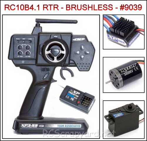 Team Associated RC10 B4.1 - 9038 / 9039 • (Radio Controlled Model 