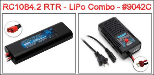 Team Associated RC10B4.2 RS RTR LiPo Combo