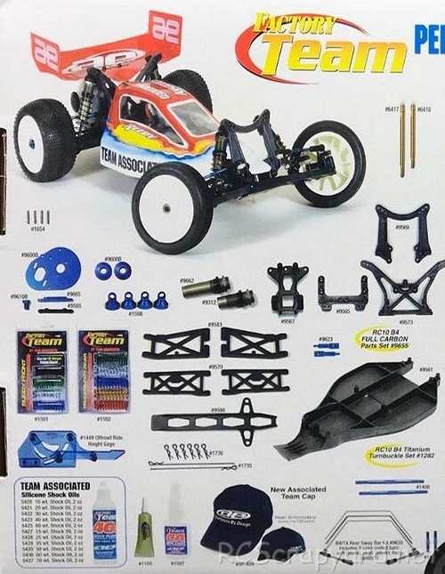 Associated RC10 B4 Factory Team Parts