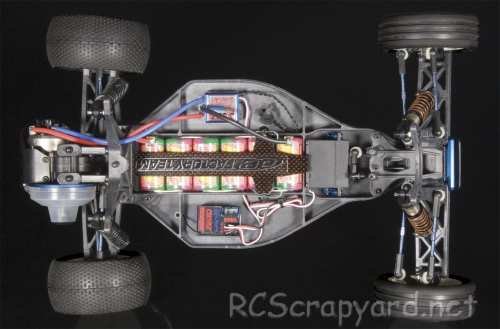 Team Associated B4 Factory Team Chassis Plan View