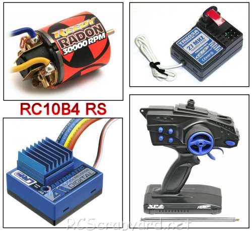 Associated RC10B4 RS RTR Equipment