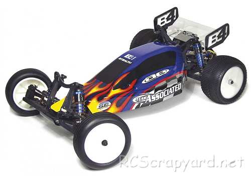 Associated RC10B4 SE Blue Bodyshell