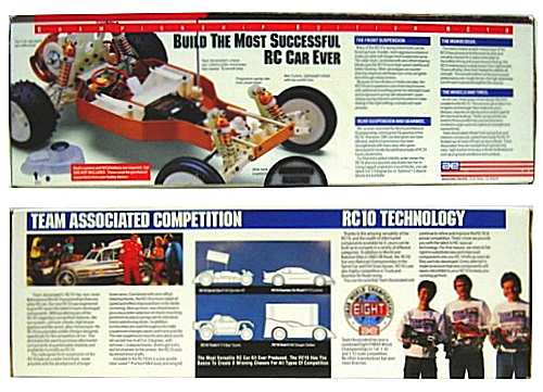 Associated RC10 CE 1990 Box Sides