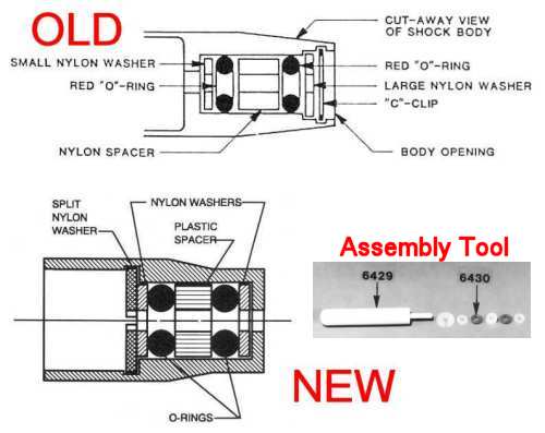 Associated RC10 Dampers und Tool