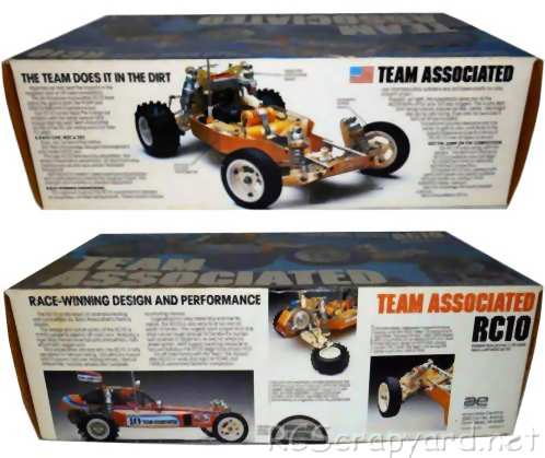 Associated RC10 Edinger Box Sides