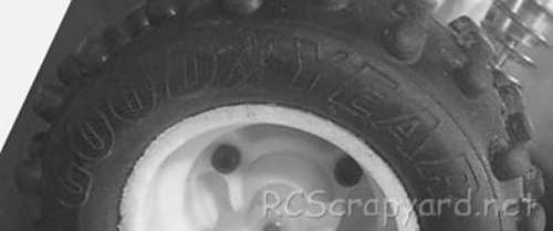 Team Associated RC10 Good-Year Rear Tires