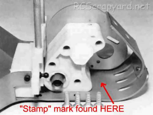 Associated RC10 Stamp Mark