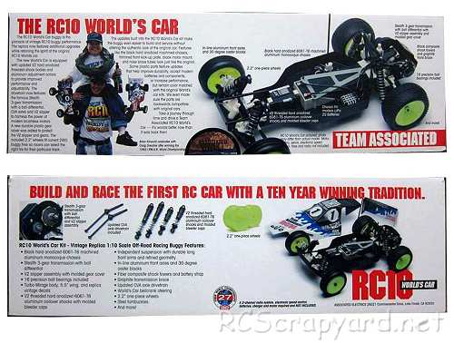 Associated RC10 World's Car - 2014 - 6002 Box