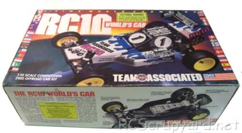 Associated RC10 Worlds Car 6037 - Later Box