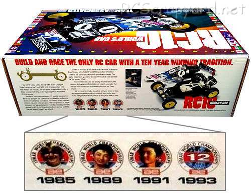 Associated RC10 Worlds Car 6037 - Later Box