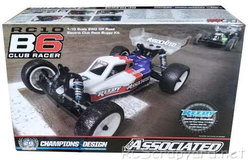 Associated RC10 B6 Club Racer - 90013 Box