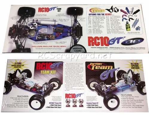 Team Associated RC10GT Team Kit Box