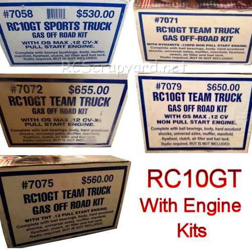 Team Associated RC10GT Box Details