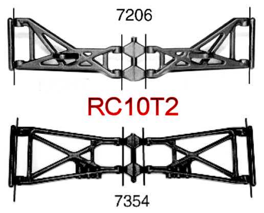 Team Associated RC10T2 Arms