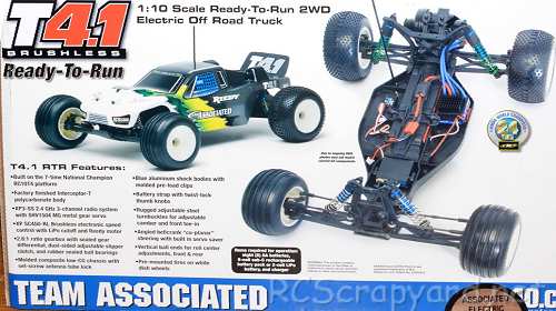 Team Associated RC10T4.1 BoÎte 