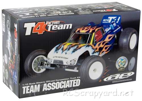 Team Associated RC10T4 Factory Team BoÎte 