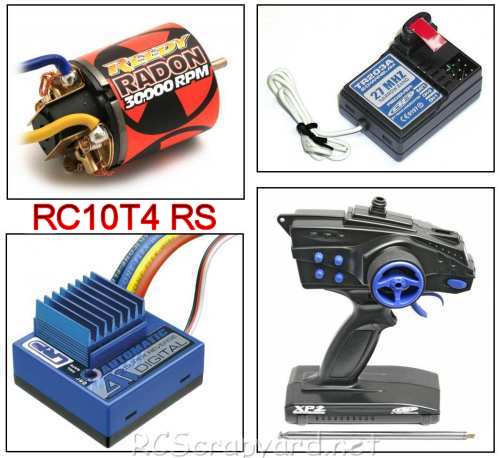 Team Associated RC10T4 RS Chasis
